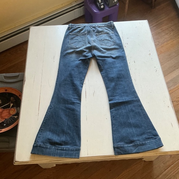 Driftwood Farrah Melrose high rise stretch Flare Jeans Size 28 - Picture 5 of 11